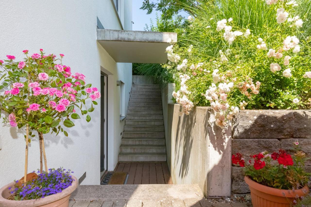 Bodensee Apartment Ueberlingen "Bauhaus Ueber Der Stadt" エクステリア 写真